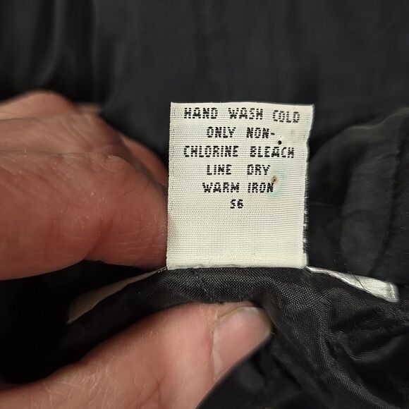 Soft Silk Oversized Zip Jacket SzLg VTG MargueriteLi Quilted Street Money Urban - Picture 11 of 11